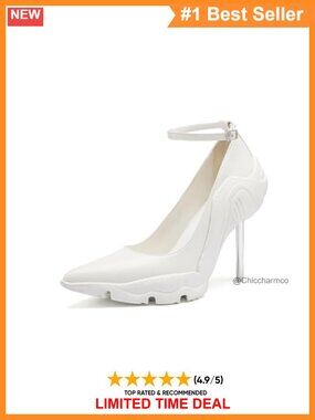 Women's Pointed Toe High Heel Lace-Up Stiletto Shoes
